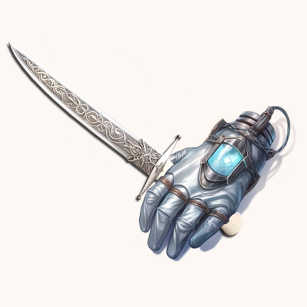 The Silver Hand and Blade
